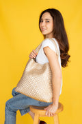 Tote Tejida Oro