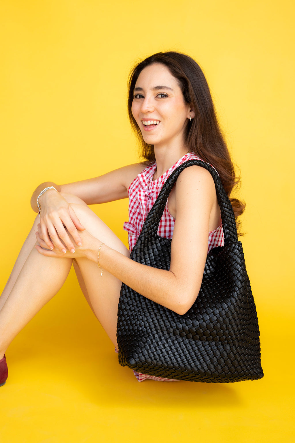 Tote Tejida Negro