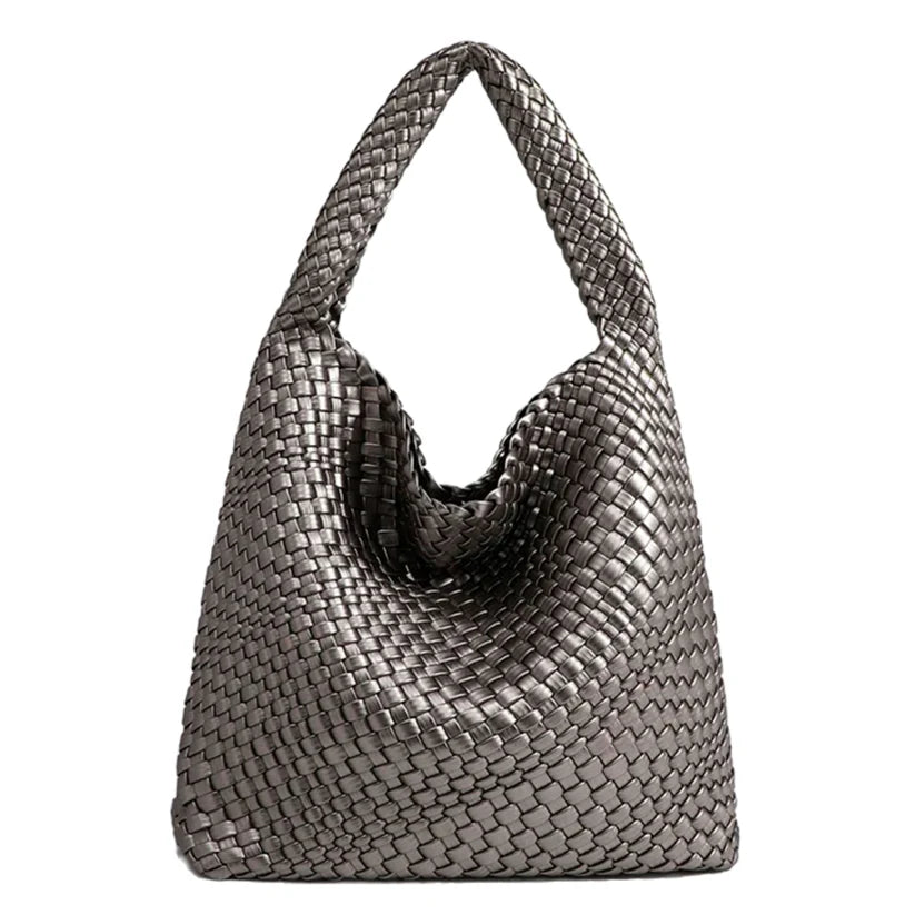 Tote Tejida Plata