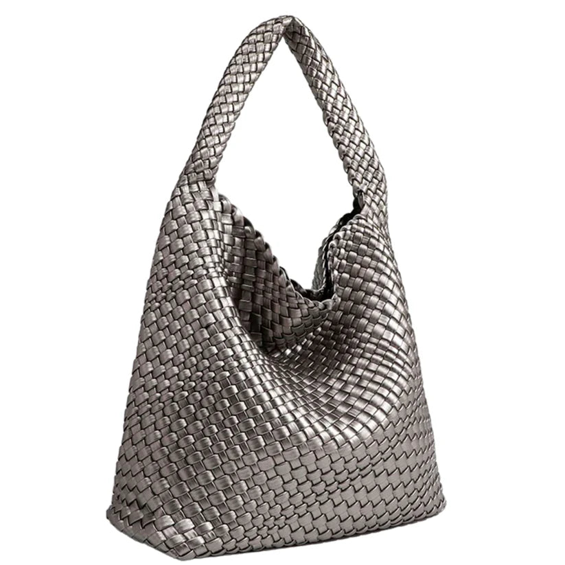 Tote Tejida Plata